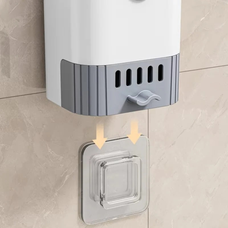 Wall Mounted Flexi Handle Toilet Brush with Modern Holder