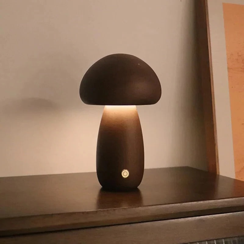 Mushroom Night Light with Touch Control and Adjustable Brightness