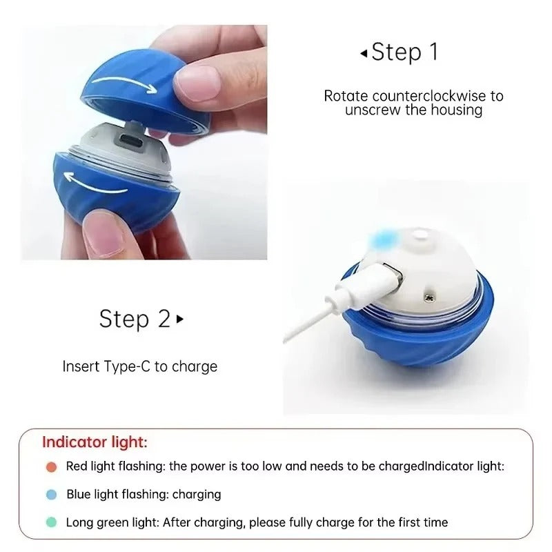 Smart Dog Toy Ball Electronic Interactive Pet Toy
