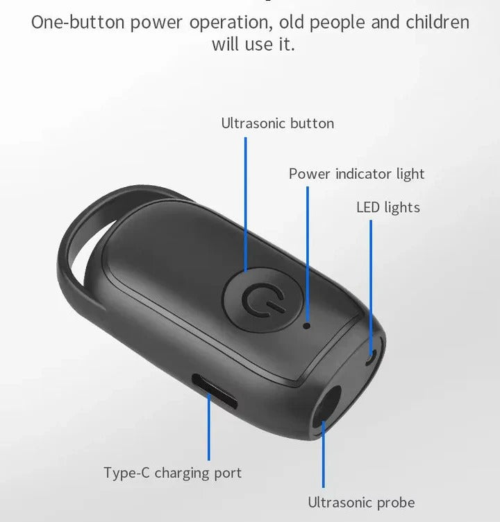 Rechargeable Ultrasonic Dog Repeller for Safe, Humane Bark Control