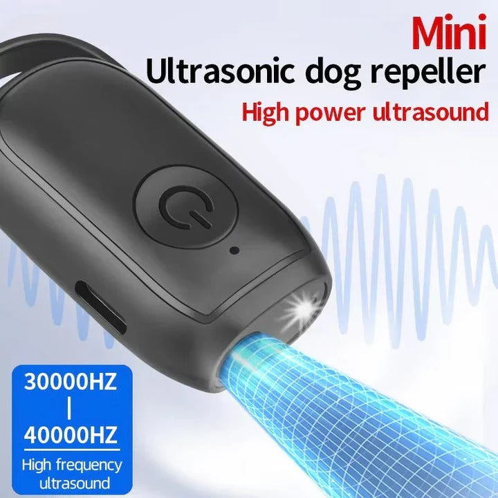 Rechargeable Ultrasonic Dog Repeller for Safe, Humane Bark Control