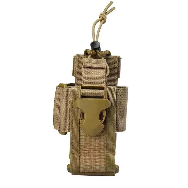 Durable MOLLE Walkie Talkie Carry Case For Waist Belt