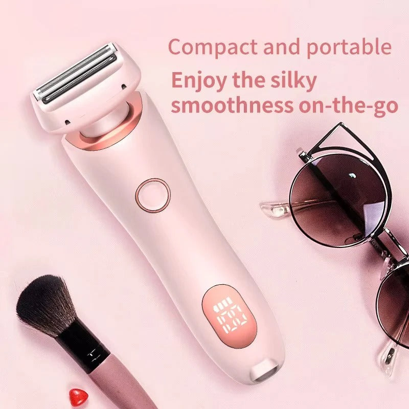 Women’s Rechargeable 2-in-1 Shaver - Bikini and Body Groomer