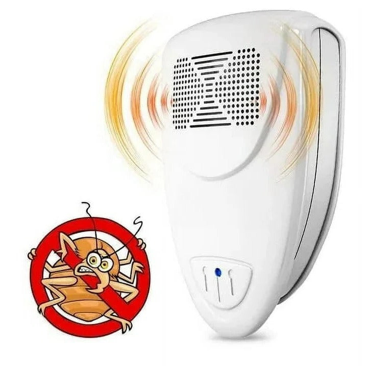 Chemical Free Ultrasonic Bed Bug Repeller, Safe For Home Use