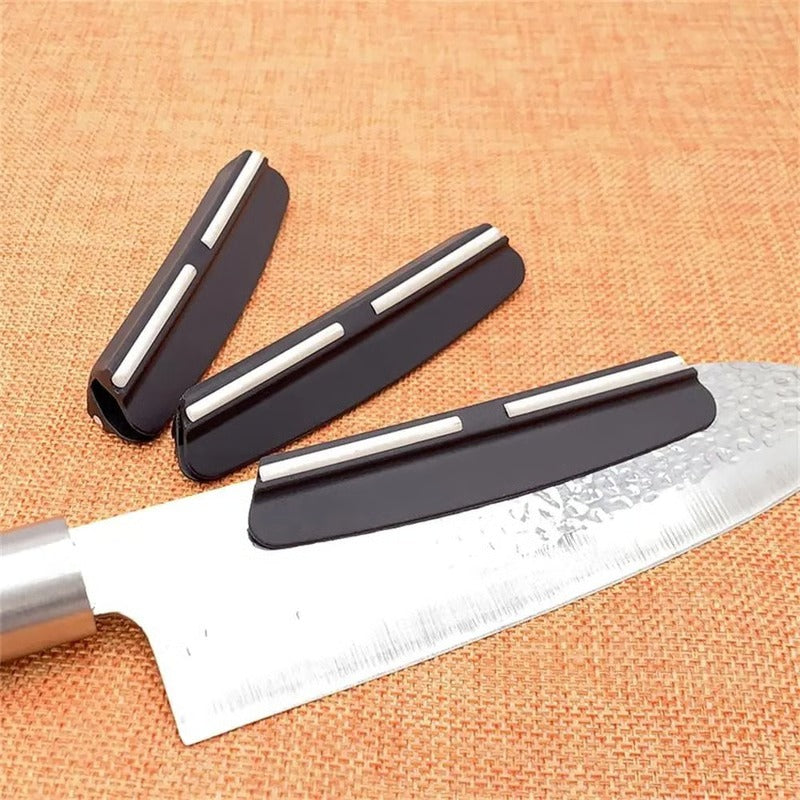 Precision Knife Sharpening Angle Guide with Fixed Angle Rod for Kitchen Knives, Scissors & Whetstones