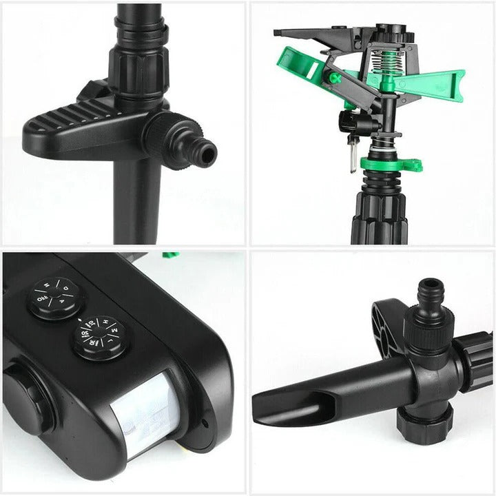 Solar Powered Motion Activated Deer Deterrent Device