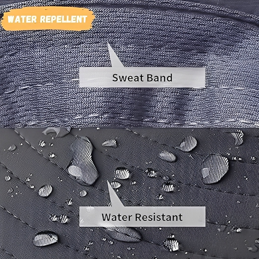 Sun Hat with Solar and USB Fans and Mesh Ventilation Panels