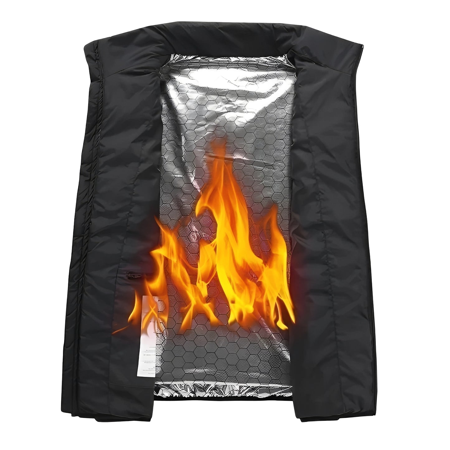 Unisex Heated Vest with USB Connectivity and Overheat Protection and Machine Washable Material