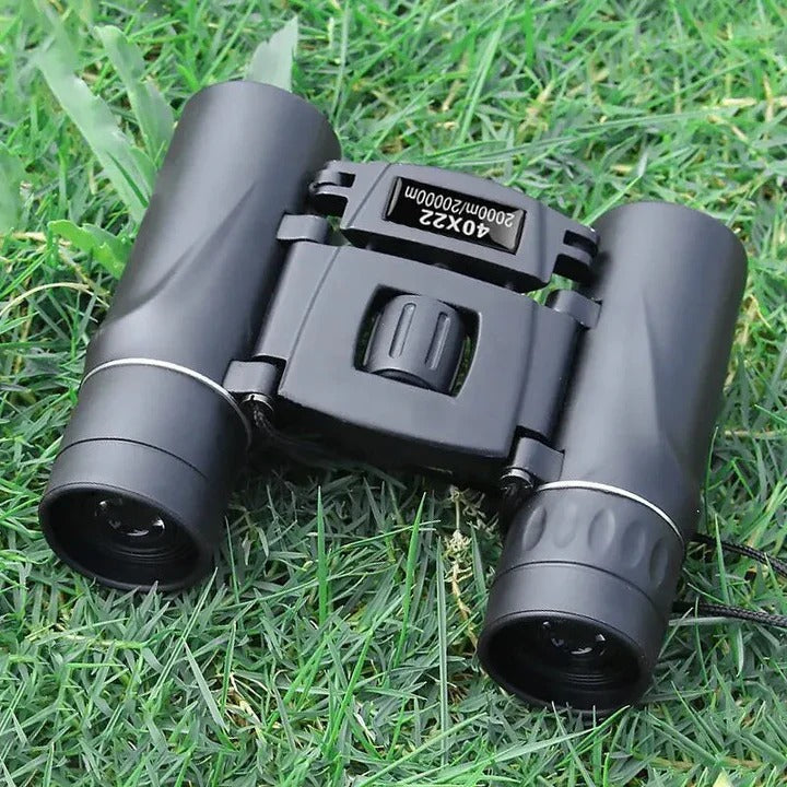 Foldable 40×22 Binoculars with Central Focus