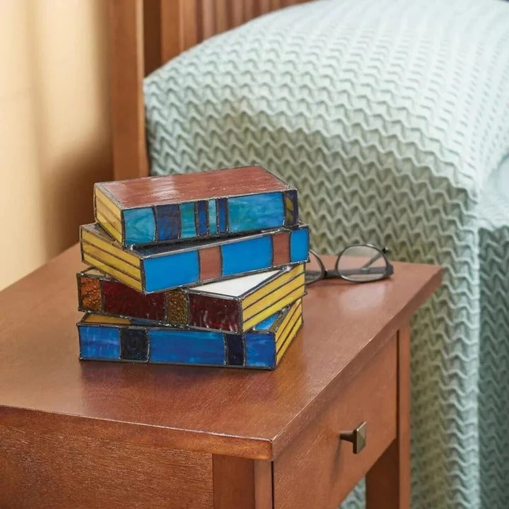 Book Shaped Decorative Lamp with LED Light