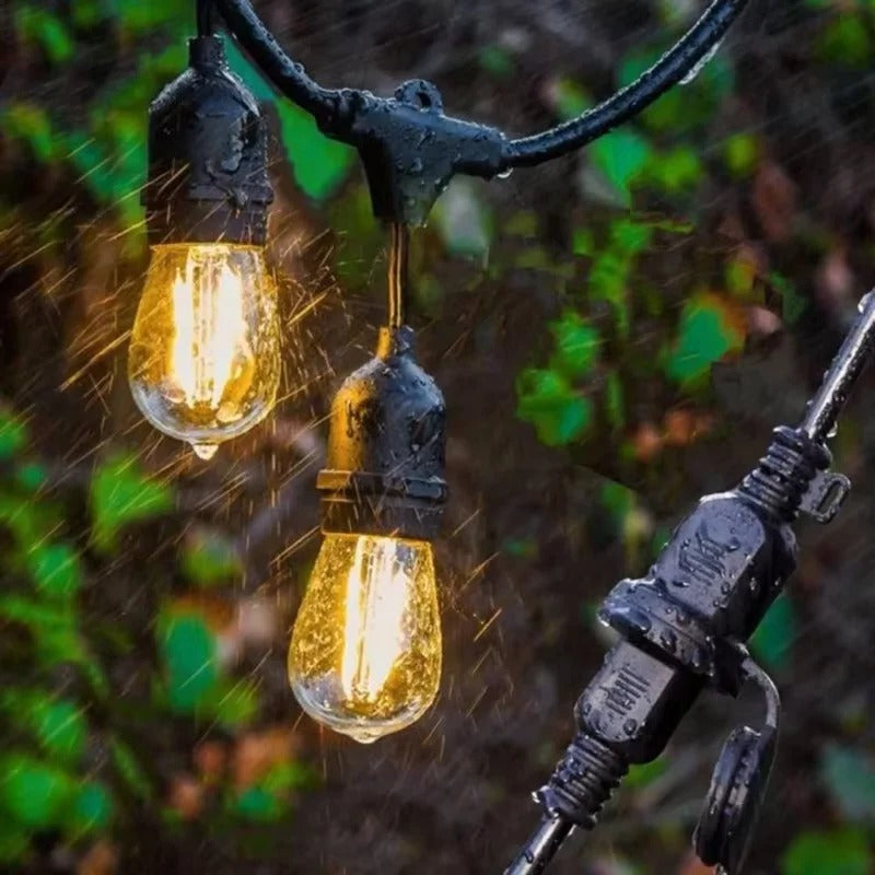 Bright LED Waterproof Outdoor String Lights Garden Decoration