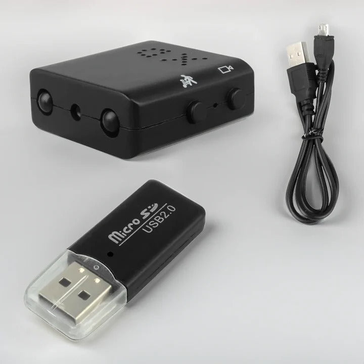 Mini Video Camera with Audio, Motion Detection and Night Mode