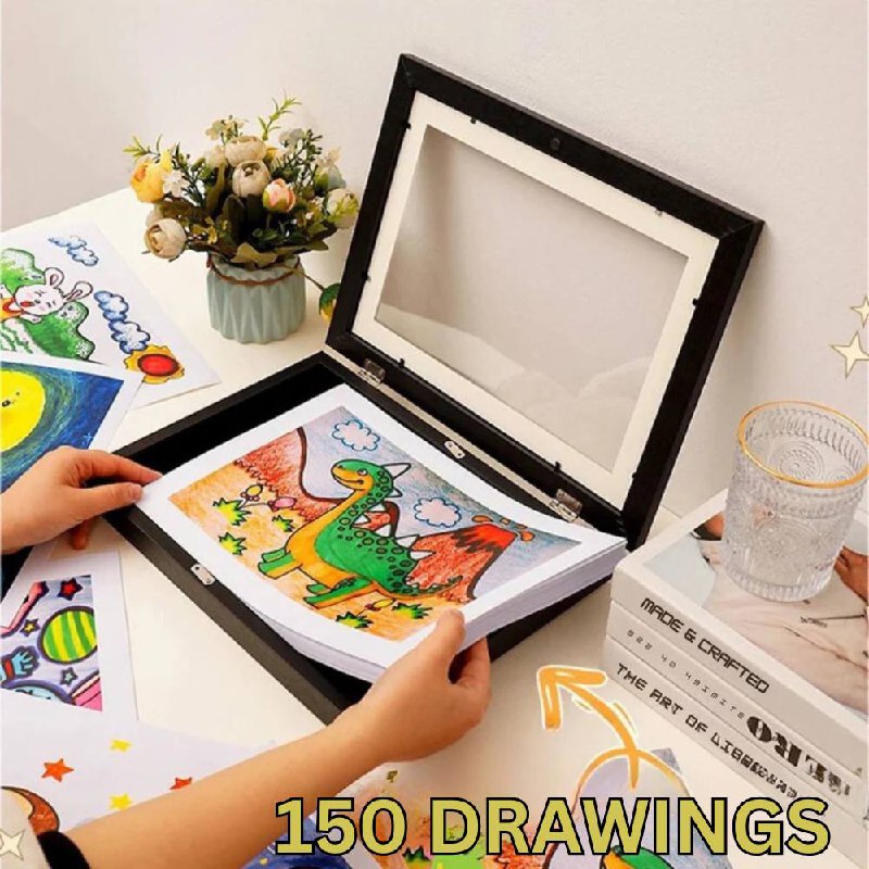 Display Frame for up to 150 Kids’ Drawings