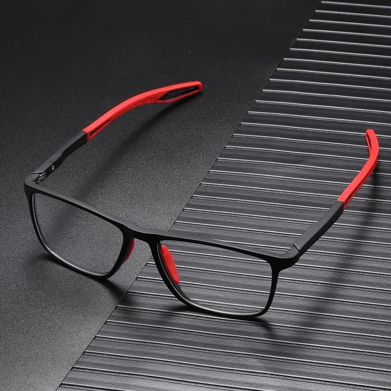 Progressive Reading Glasses with Blue Light Filter and Titanium Frame