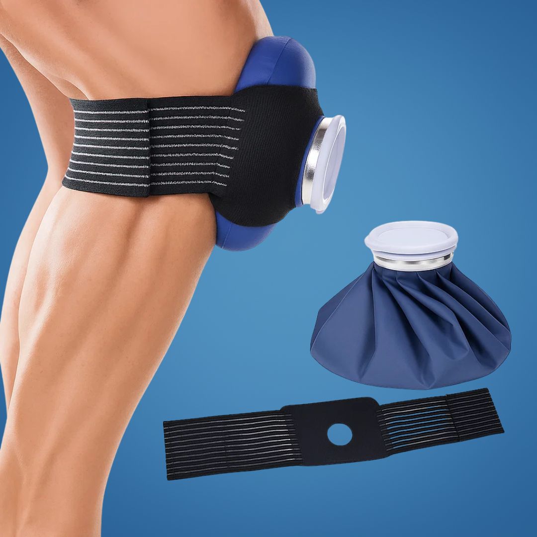 Reusable Hot and Cold Therapy Pack with Moldable Gel and Insulated Seal