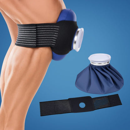 Reusable Hot and Cold Therapy Pack with Moldable Gel and Insulated Seal