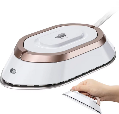 Foldable Travel Iron with Rapid Heating and Dry Wet Pressing