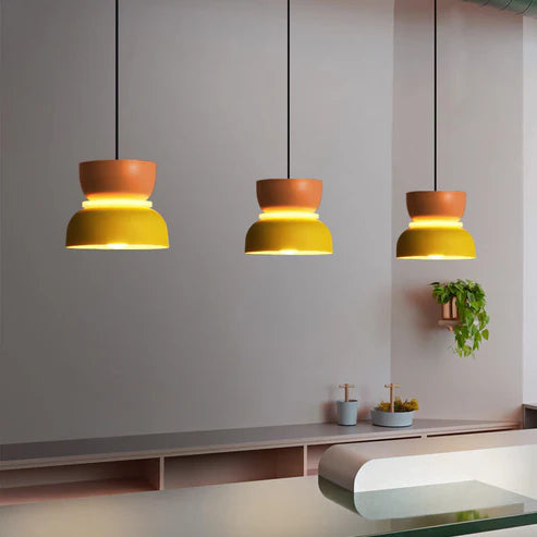 Macaron LED Pendant Light in Nordic Color Design