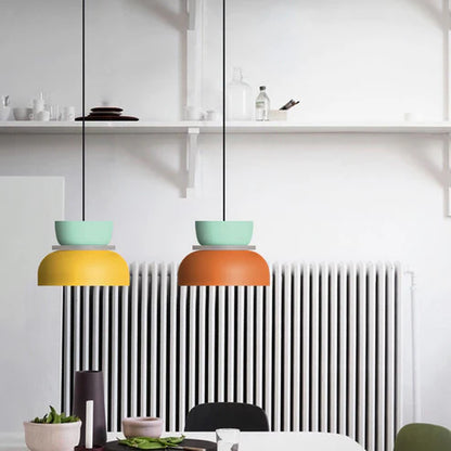 Macaron LED Pendant Light in Nordic Color Design