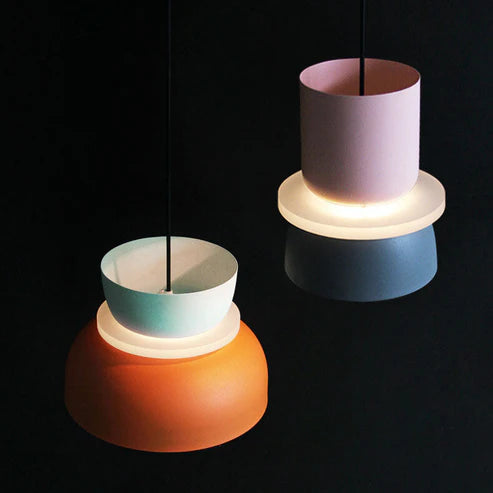 Macaron LED Pendant Light in Nordic Color Design