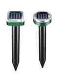 Solar Ultrasonic Rodent Repellent with Variable Frequency Sound and IP65 Waterproof Rating