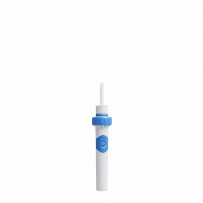 Electric Ear Wax Removal Tool with Medical Grade Silicone Tip and 60 Minute Battery