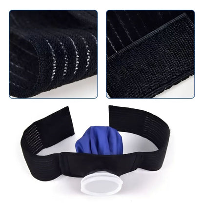 Reusable Hot and Cold Therapy Pack with Moldable Gel and Insulated Seal