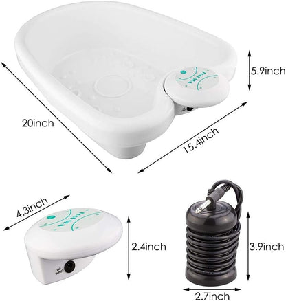 Ionic Detox Foot Spa with Digital Timer and Ionization Array, 30-Minute Sessions