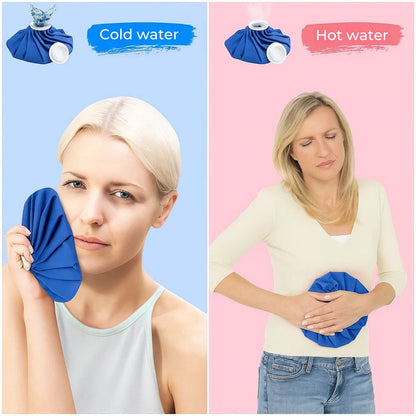 Reusable Hot and Cold Therapy Pack with Moldable Gel and Insulated Seal