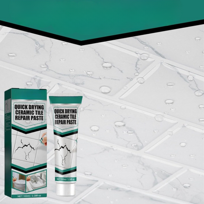 Fast-Setting Tile Restoration Filler for Cracks, Chips and Grout Joints