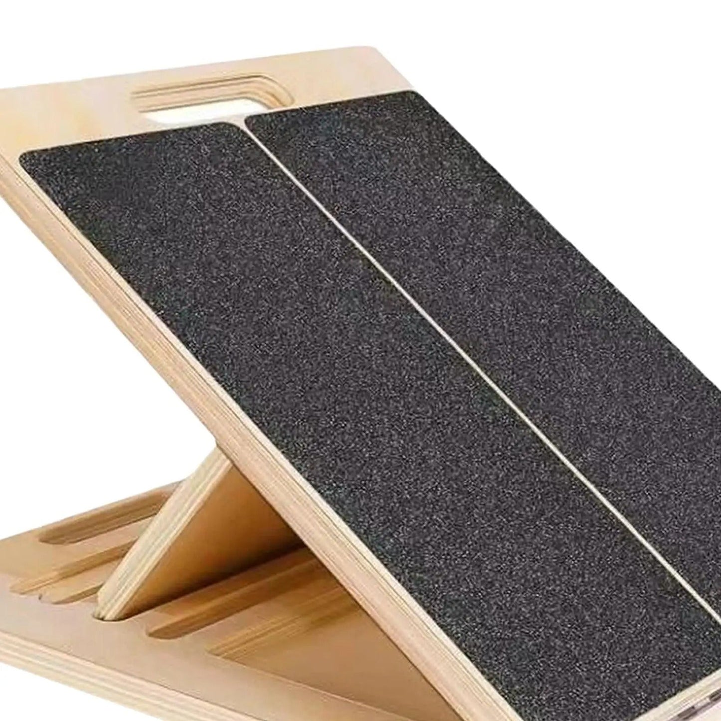 Calf Stretcher Board with Adjustable Incline and Non-Slip Surface, Foldable