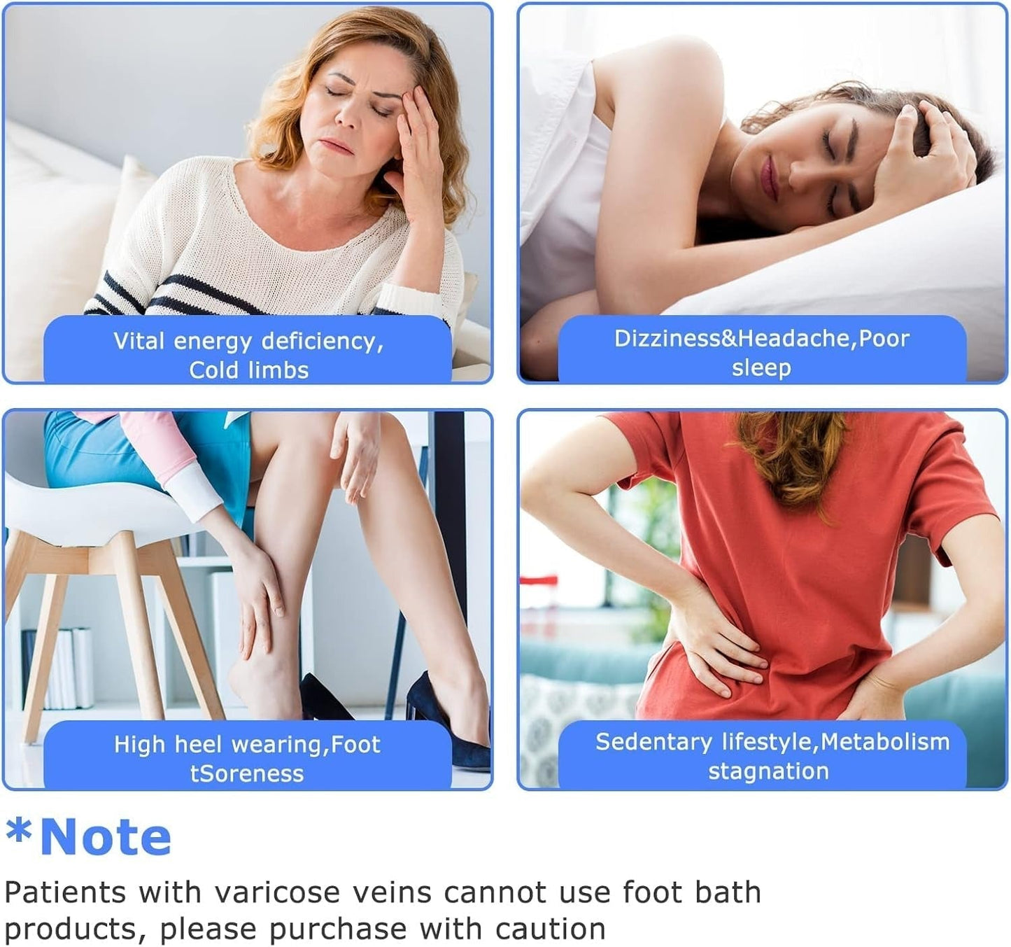 Ionic Detox Foot Spa with Digital Timer and Ionization Array, 30-Minute Sessions