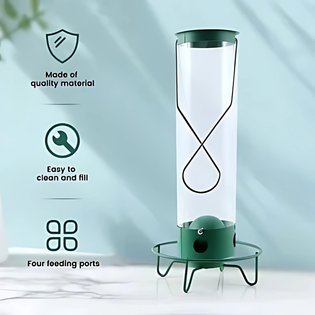 Squirrel Proof Bird Feeder  Rotating Perch Metal Design - Product detail 7