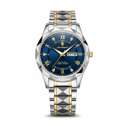 Luxury Men's Watch, Japanese Miyota Quartz, 316L Stainless Steel Case