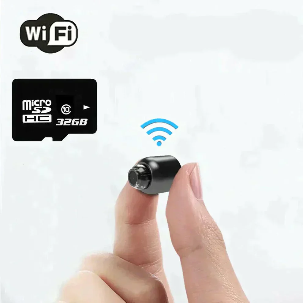 Mini WiFi IP Security Camera 1080P Full HD with Infrared Night Vision and Motion Detection