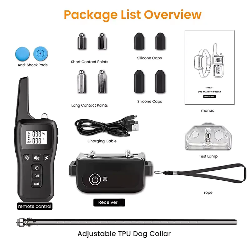ControlCollar Dog Training Collar Long Range & Safe Behavior