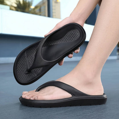 Women's Arch Support Flip Flops with Cushioned Sole for Summer Wear