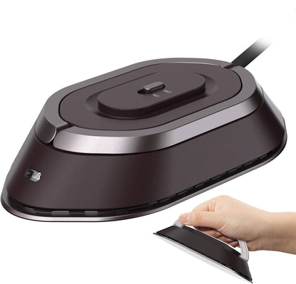 Foldable Travel Iron with Rapid Heating and Dry Wet Pressing