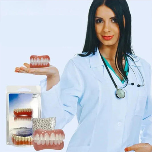 Denture Fitting Set Secure Hold & Natural Smile