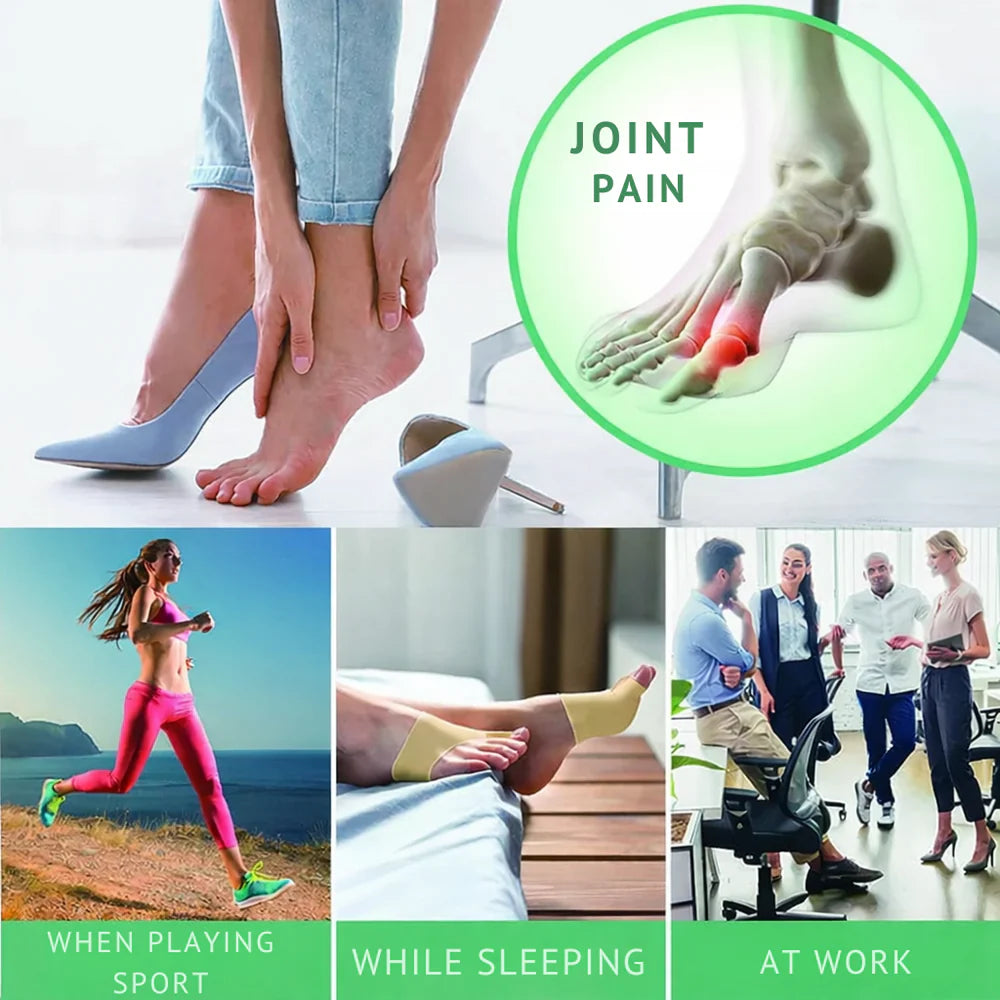Soft Gel Bunion Support Sleeve for Everyday Comfort