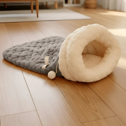 Plush Cat Sleeping Bag