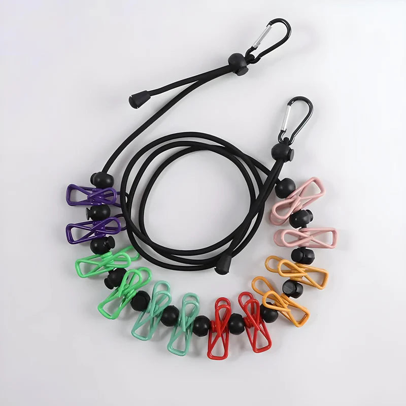 Travel Clothesline Portable Stretch Design