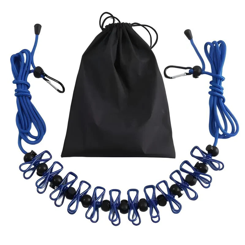 Travel Clothesline Portable Stretch Design