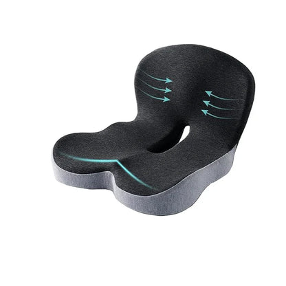 Contoured Memory Foam Seat Cushion for Everyday Sitting Comfort
