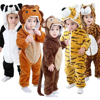 Baby Onesies Animal Inspired Soft Cotton Rompers