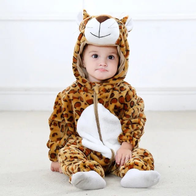 Baby Onesies Animal Inspired Soft Cotton Rompers
