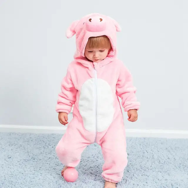 Baby Onesies Animal Inspired Soft Cotton Rompers