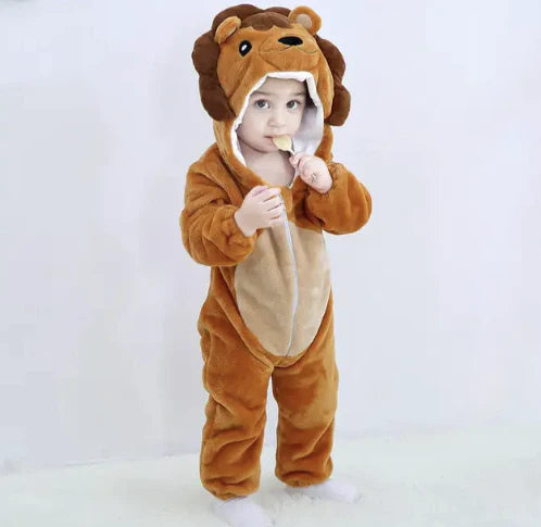 Baby Onesies Animal Inspired Soft Cotton Rompers