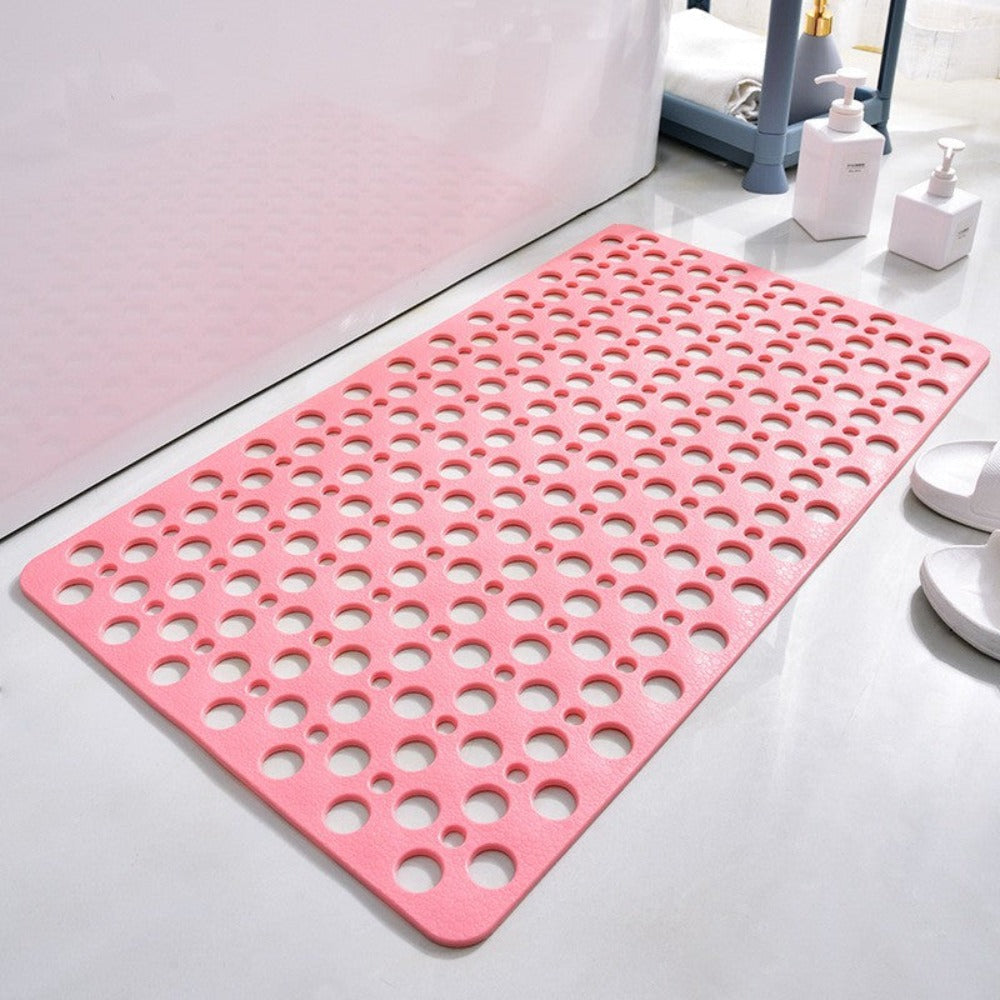 Slip Resistant Shower Mat with Antibacterial Textured Surface