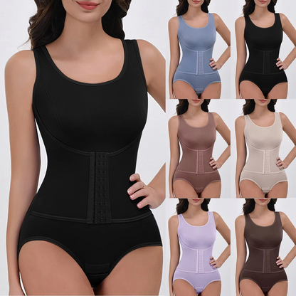 Women’s Bodysuit and Bra Set with Adjustable Straps and Smooth Fit Design